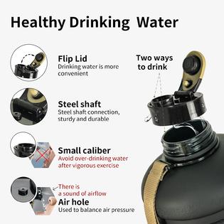 SSE Gallon Water Bottle 2.5 Litre For Gym & Sports, Gallon Bottles For