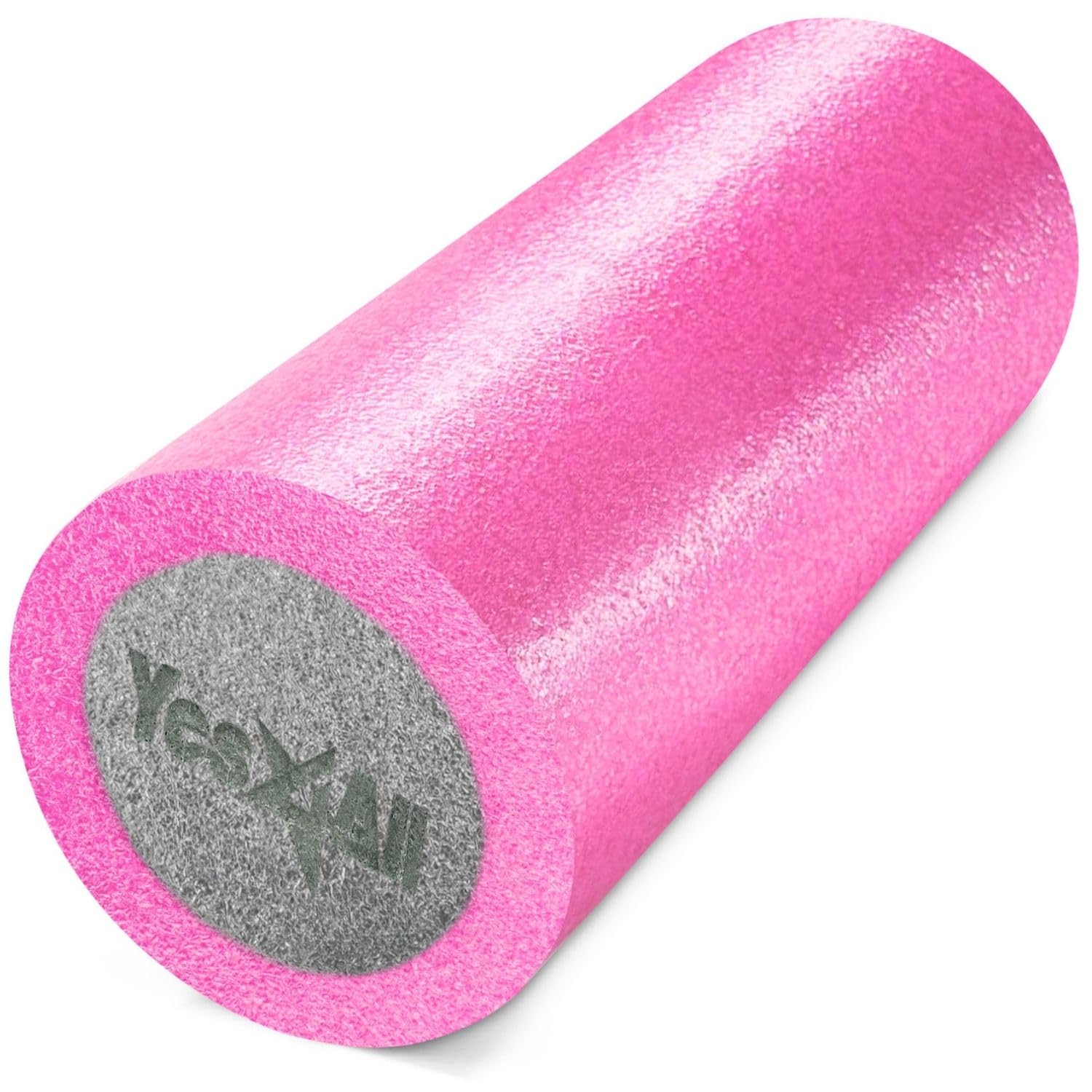 Yes4All Two-Layer Foam Rollers PE for Many Exercises, Improved Workout Efficiency - 12 inches