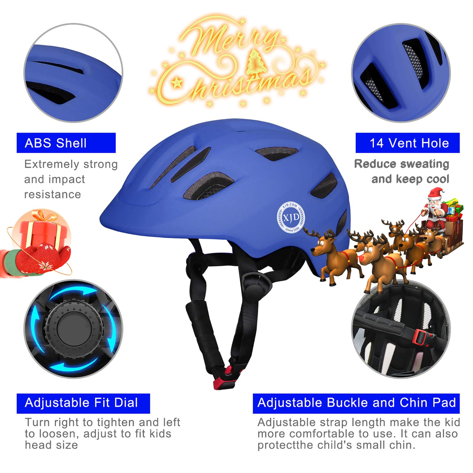 XJD Toddler Helmet Kids Bike Helmet Baby Multi-Sport Adjustable Skateboard Helmet for Kids Boys Girls Infant Helmet Safety Cycli