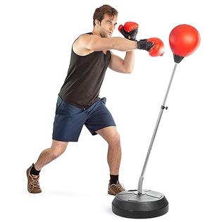 Tech Tools Punching Bag with Stand, Boxing Bag for Teens Adults