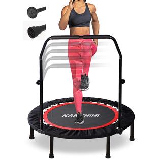 48 Foldable Mini Fitness Trampoline - Indoor Exercise Rebounder for 48 Foldable Mini Fitness Trampoline - Indoor Exercise Rebounder for
