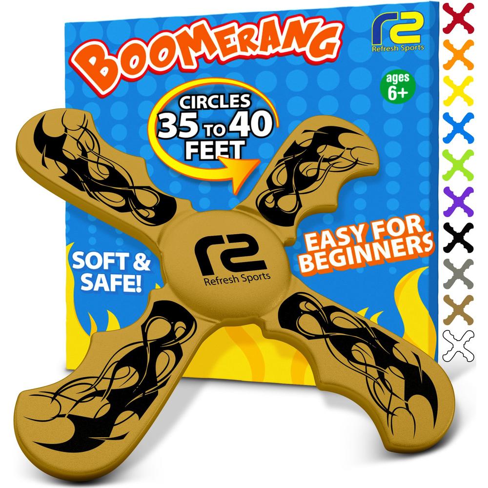 Refresh Sports Boomerang Kids Sports Games & Toys - Sports & Outdoors Toddler Sports, Little Kids Sports, Teen Sports Toys & Activities Throwin