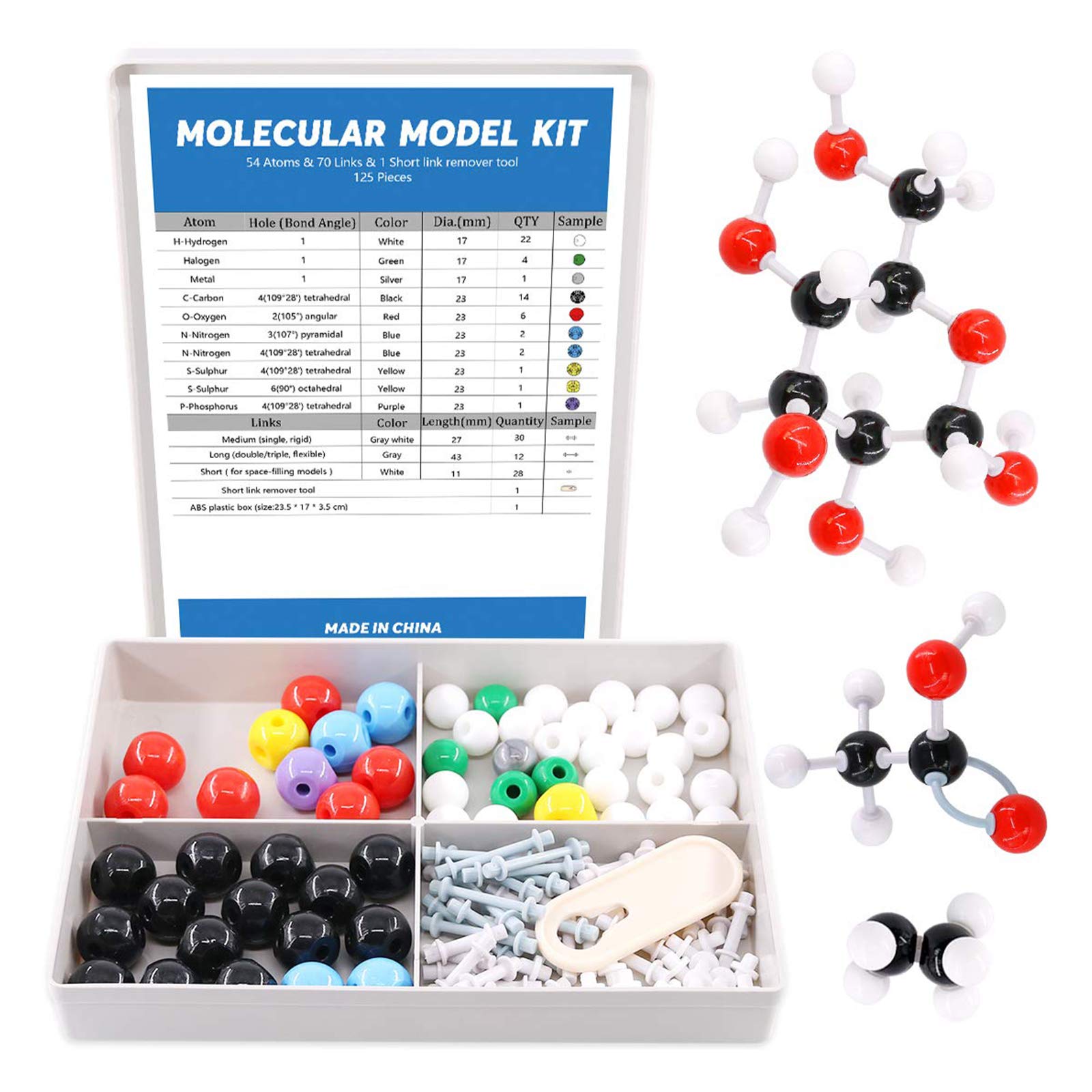 PARCO Scientific PCM014 Benzene Ring Molecular Model Kit