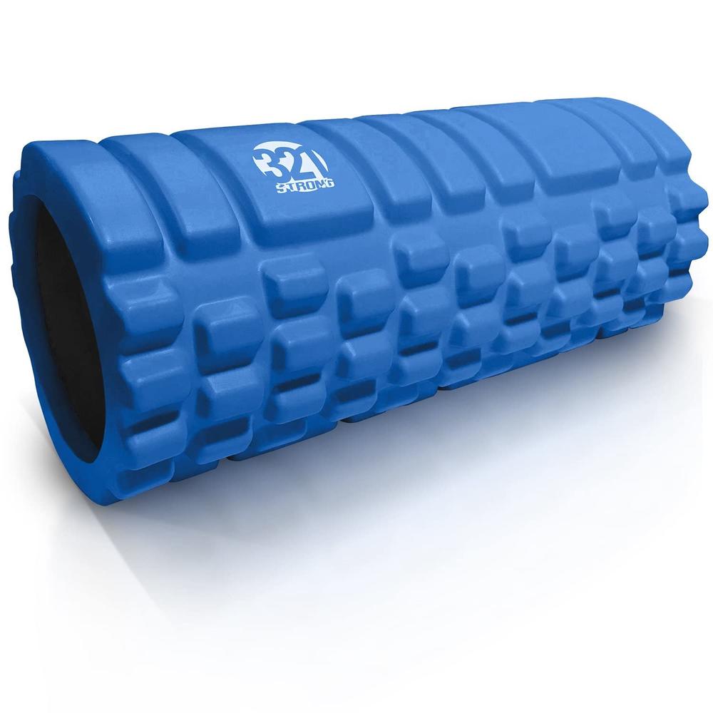 321 STRONG Foam Roller - Medium Density Deep Tissue Massager for Muscle Massage and Myofascial Trigger Point Release, with 4K eB