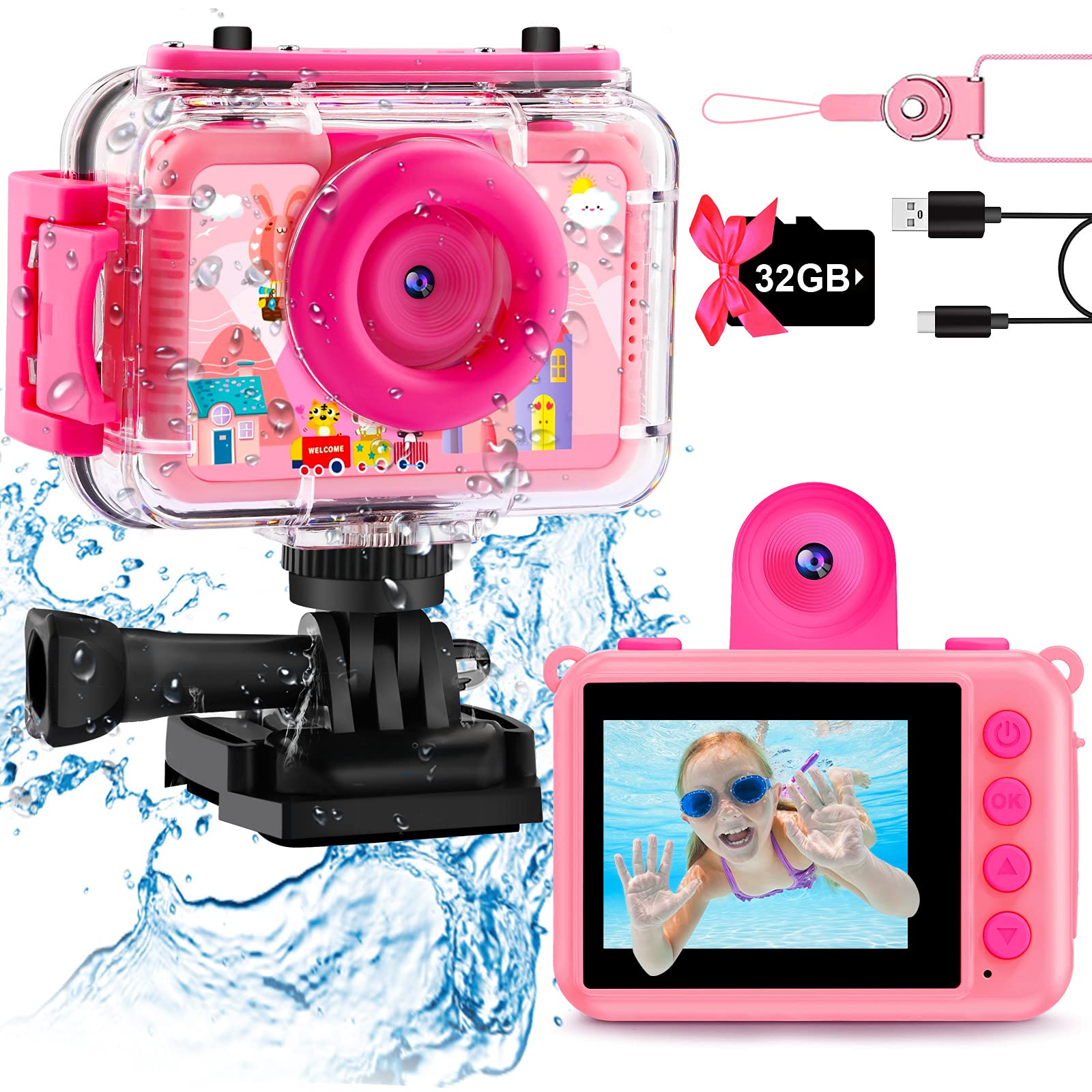 Learning Toys Kidizoom 180 Action Cam GKTZ Kids Waterproof