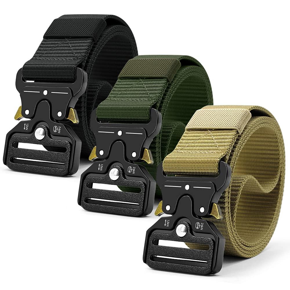 Nylon Rigger Belt DOOPAI Tactical Belt,Military Style Quick Release Metal Buckle Belt,1.5 ...
