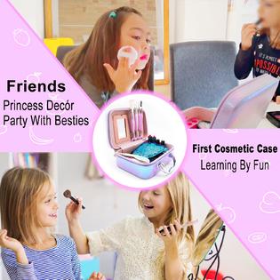 10Leccion Girls Makeup Kit for Kids, Non Toxic Washable Mermaid Makeup, Kids  Makeup Sets for Girls