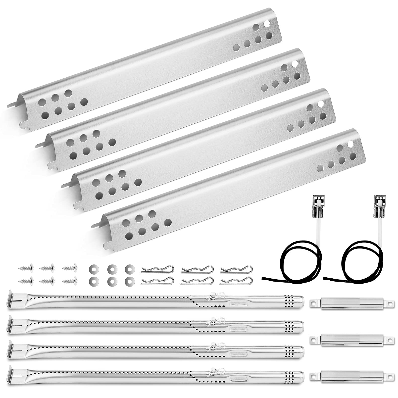 Uniflasy Grill Replacement Parts Kits for Charbroil Advantage Series 4 Burner 463344116 466344116 G4328M00W G3610003W1 Gas Grill