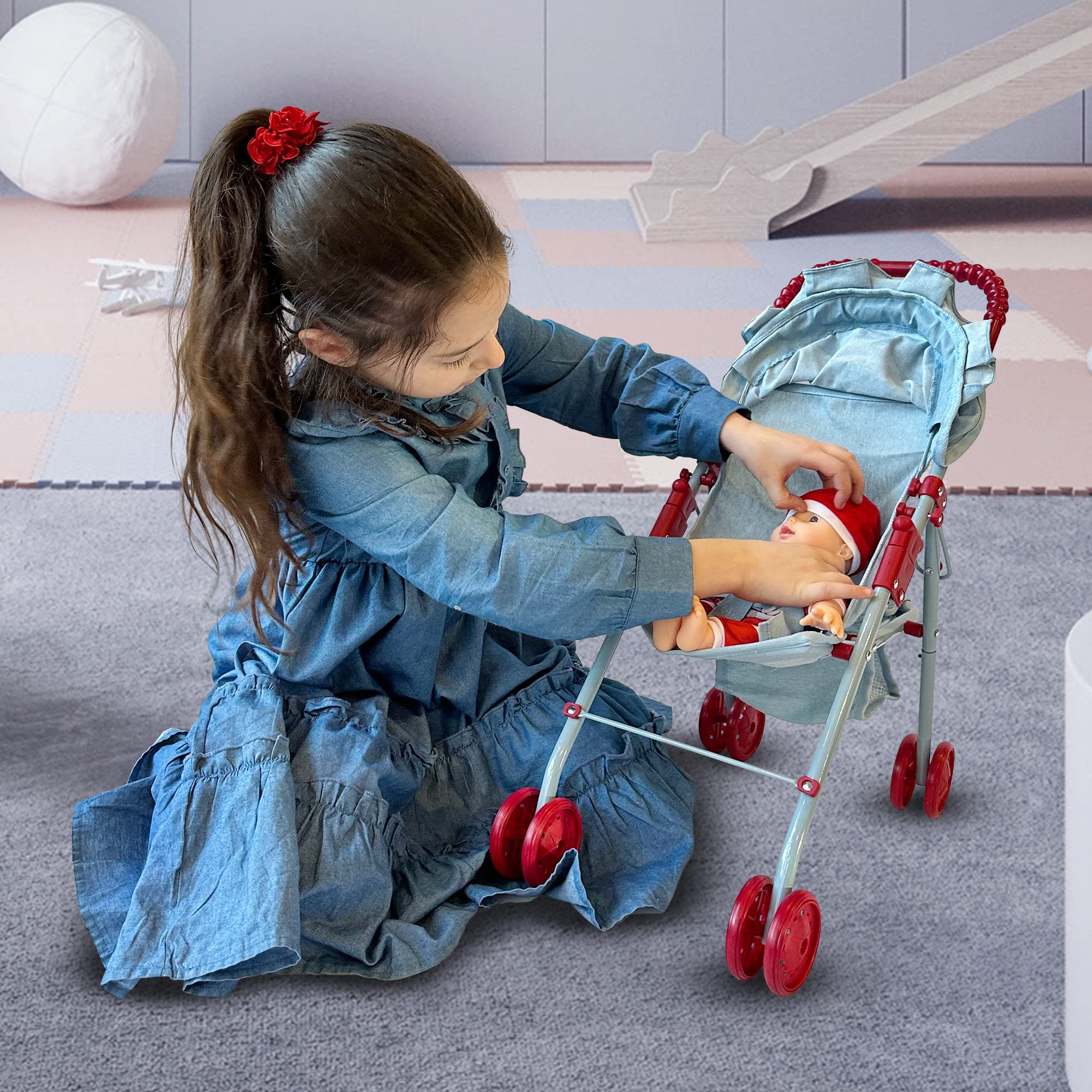 Double Stroller Set Bitty Baby Doll Stroller Graco Baby Doll Strollers From