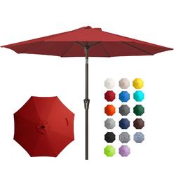 jearey 9ft patio umbrella 9 Ft Umbrella, Outdoor Market Umbrella, Crank and Tilt,Teal : Patio, Lawn & Garden Enhance your outdoor space with our 9 ft Jearey 9FT Outdoor Patio Umbrella