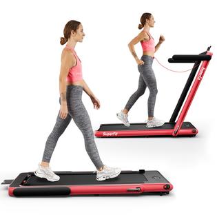 Goplus in Folding Treadmill, Superfit Under Desk