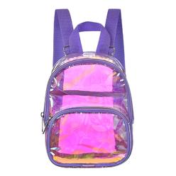 USPECLARE Clear Backpack Stadium Approved,Clear Mini Backpack with Size 7.5"x2.8"x9" for Girls, Small Clear Backpack Clear Bag f