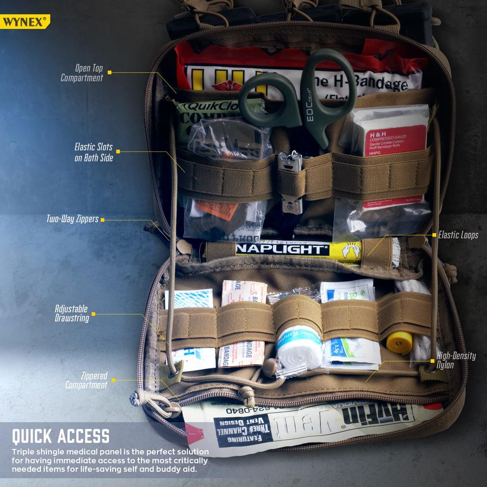 WYNEX Tactical Mag Admin Pouch, Molle Utility ... - Hatim Inc WYNEX Tactical Mag Admin Pouch, Molle Utility ... - Hatim Inc