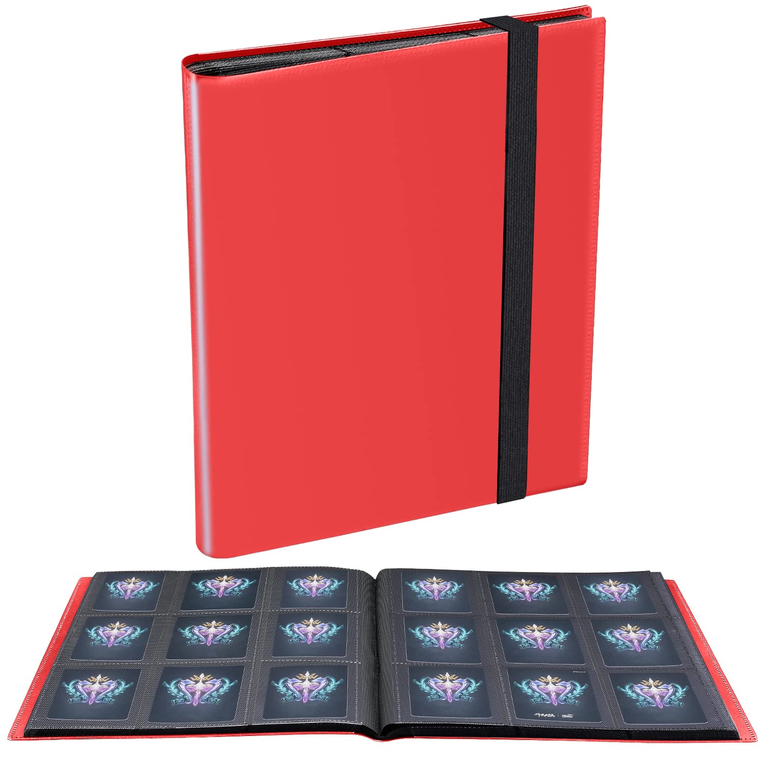 Vault X Card Guardian 9-Pocket Zipper Binder - Holds 360 Trading Cards With Side-Loading Pages Vault X Card Guardian 9-Pocket Zipper Binder - Holds 360 Trading Cards With Side-Loading Pages