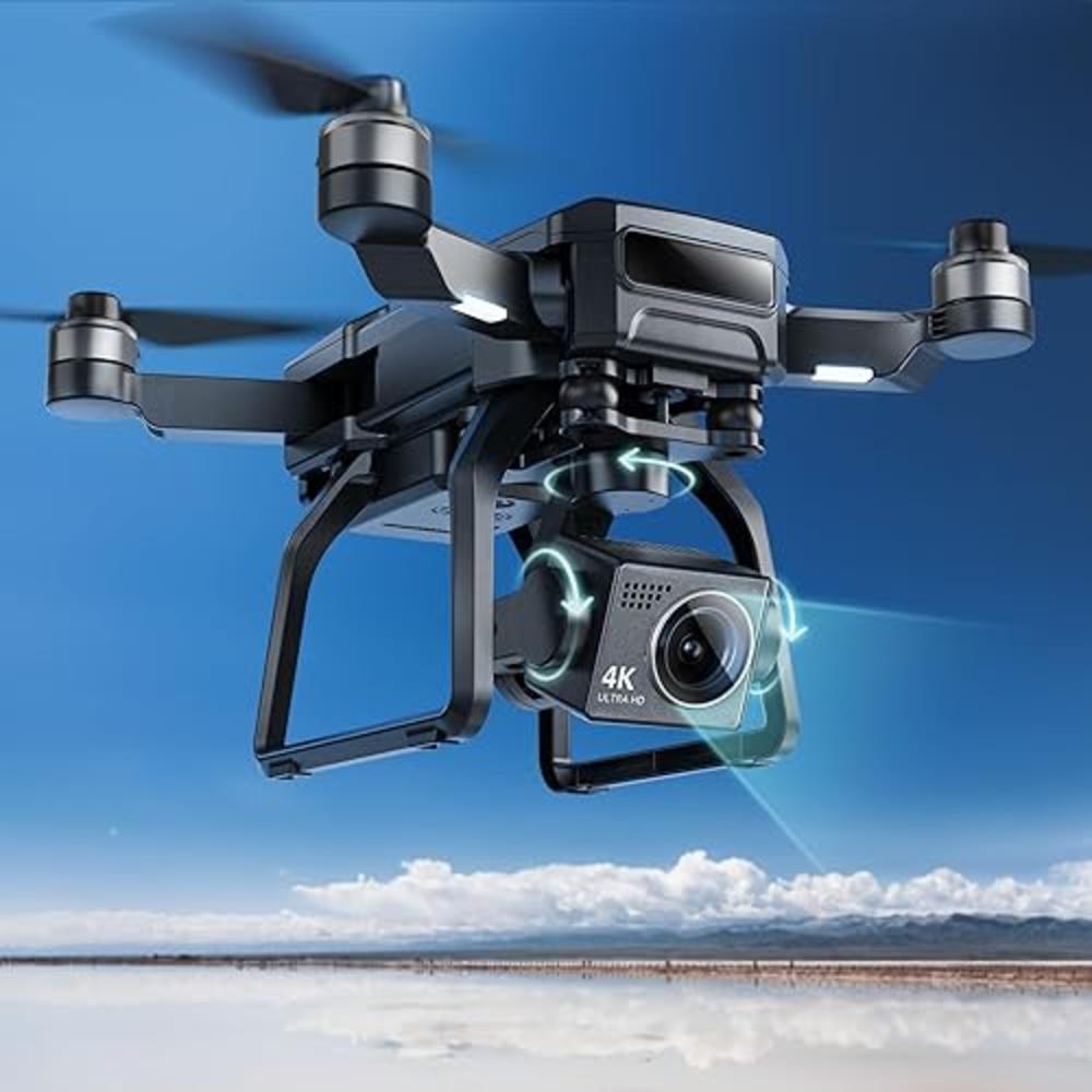 Bwine F7GB2 Drones with Camera for Adults 4K with FAA Completed, 9800FT Transmission Range, 3-Axis Gimbal, 2 Batteries 50 Min Fl