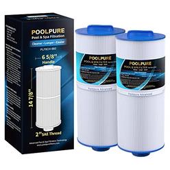 POOLPURE PLF6CH-960 Spa Filter Replaces PJW60TL-F2S, Jacuzzi Filters J-300, J400, Filbur FC-2800, 6540-476, 6540-383, Hot Tub Fi