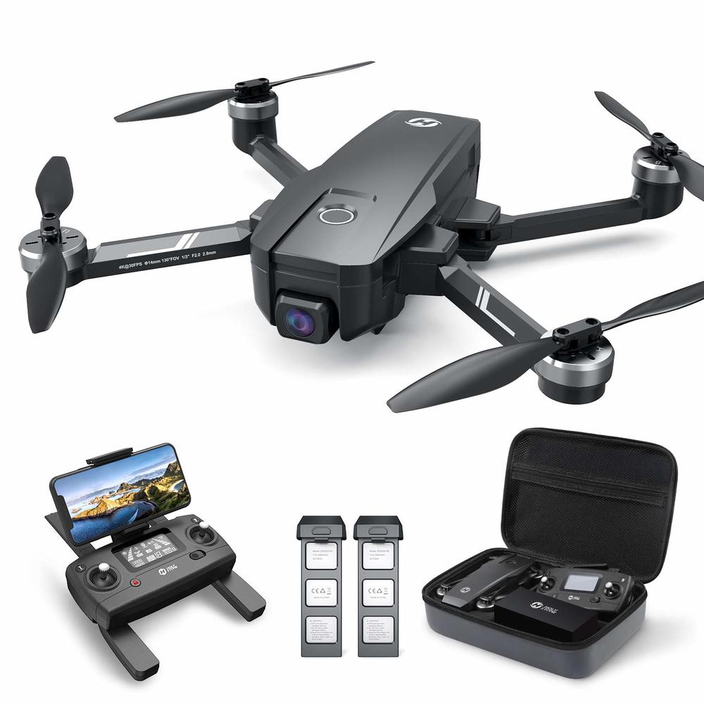 Holy Stone HS720E GPS Drone with 4K EIS UHD 130 FOV Camera for Adults Beginner, FPV Quadcopter with 2 Batteries 46 Min Flight Ti