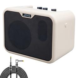 SUNYIN Bass AMP Combo Portable 10W Bass Amplifier with 10ft Guitar Cable MA-10B Dual Channel Mini Bass Amplifier Practice Bass I
