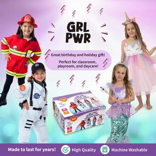 Born Toys Toddler Dress Up Clothes for Little Girls, Washable Kids