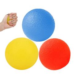 FMELAH 3 Resistance Levels Stress Relief Balls Multiple Resistance Therapy Exercise Gel Squeeze Balls Kits for Hand Finger Wrist