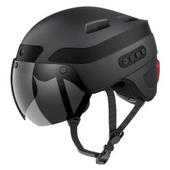KRACESS KRS-S1 Bike Helmets for Men Smart Helmets for Adults with 1080P 60 fps Sports Camera Dual Antenna Bluetooth Womens Bike