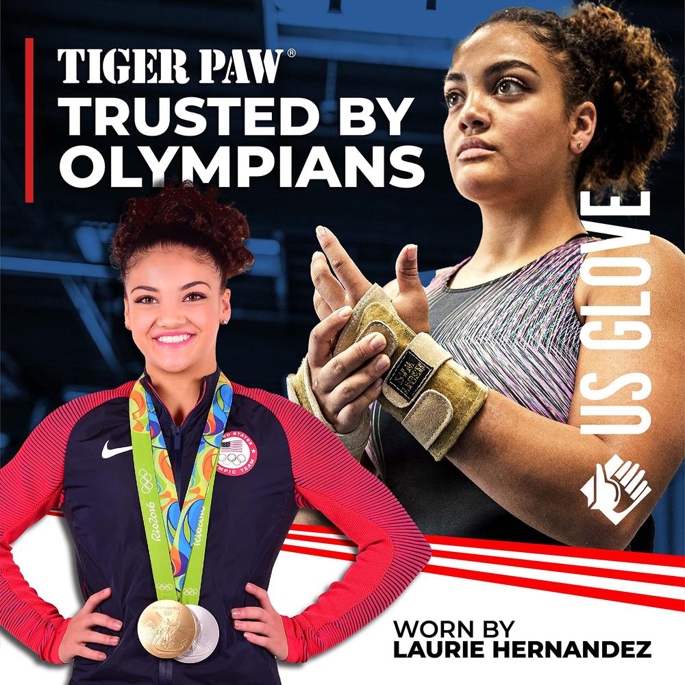 Tiger Paw Authentic Gymnastics Wrist Supports (Sold in Pairs ...