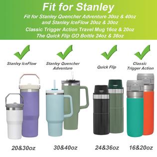 2Pcs Stanley quencher 40 oz, 20, 30 oz Silicone Boot Cover Stanley