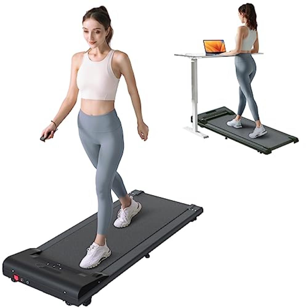 UMAY Walking Pad, Lightweight Small Under Desk Treadmill - Only 40 LBS, Portable Mini Treadmill for Home Office, Compact Walking