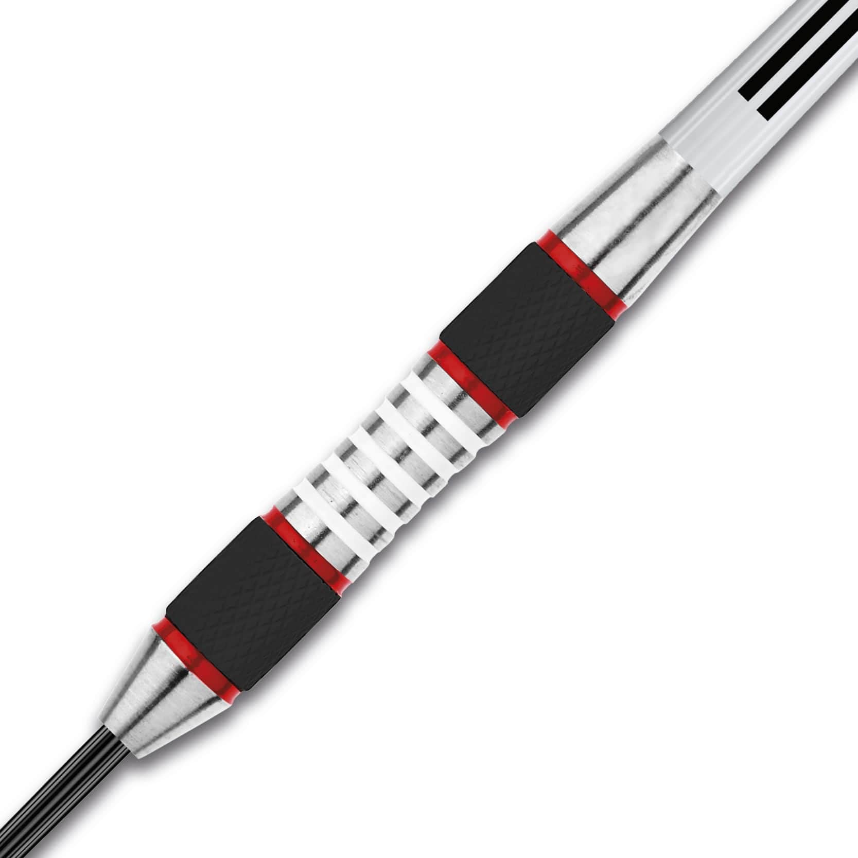 RED DRAGON Evos Tungsten Steeltip Darts Set - 24g with Flights, Stems and Wallet