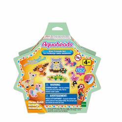 International Playthings Aquabeads Arts & Crafts Star Friends Theme Bead Refill with Over 600 Beads and Templates, Multicolored