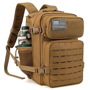 QT&QY 25L Military Tactical Backpacks For men CCW Army Laser cut