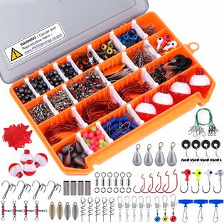 PLUSINNO Fishing Accessories Kit, Fishing Tackle Box with Tackle