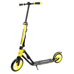 Hudora Scooter for Adults - Folding Adult Scooters Adjustable Height, Scooters for Teens 12 Years and up, Kick Scooter for Outdo