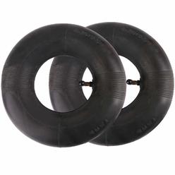 LotFancy 4.10/3.50-4" Inner Tube, 2Pcs 4.10-4 Replacement Tube for Hand Truck, Dolly, Hand Cart, Utility Wagon, Utility Carts, G