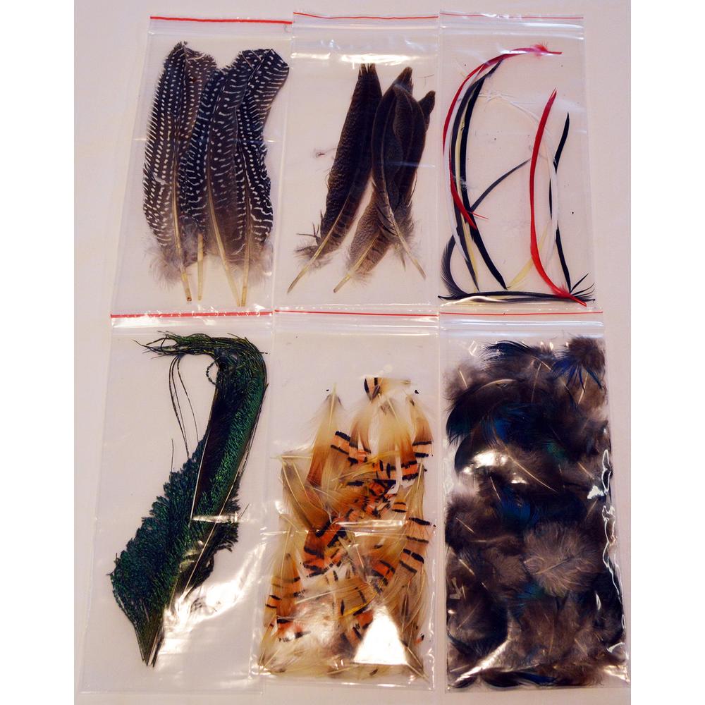 Muskoka Lifestyle Products Fly Tying Material Feather and Dubbing Starter Kit