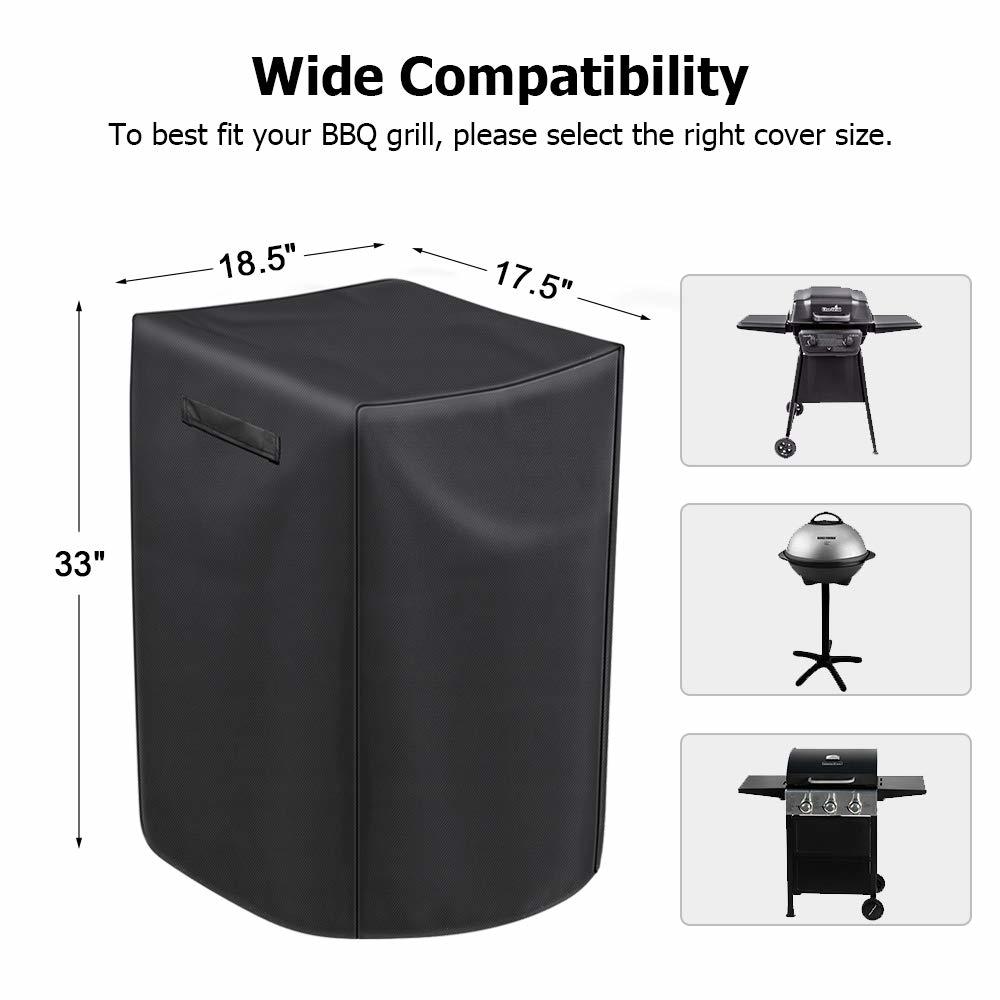 i COVER icOVER 30in Electric Smoker cover, Waterproof for Masterbuilt, charbroil, Dyna glo and More 30-Inch Vertical Smoker 185 L x 175 