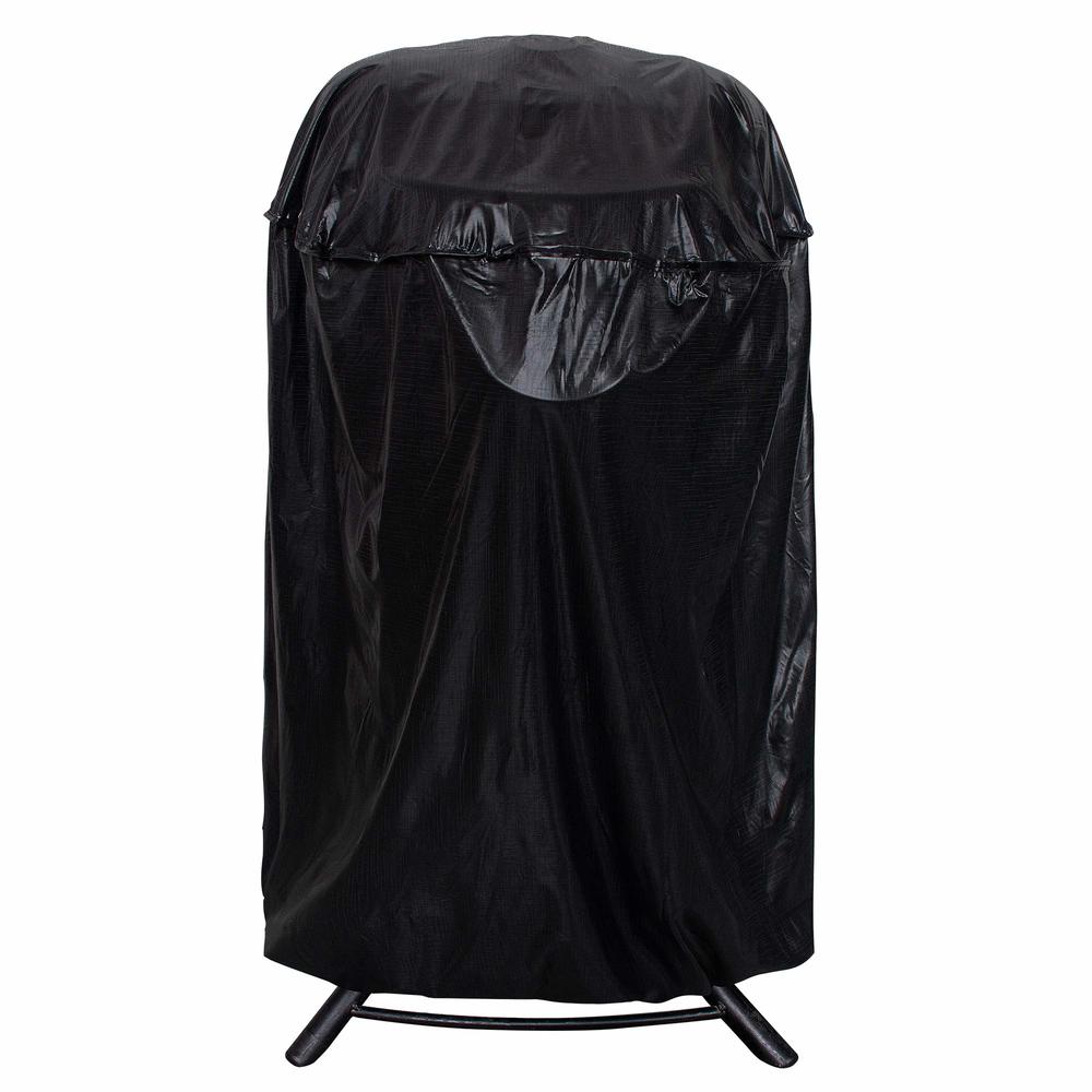 i COVER iCOVER Vertical Round Smoker Cover Outdoor BBQ Barbecue Cover, Dome Smoker Cover, Water Smoker Cover, Bullet Smokers Cover, Vert