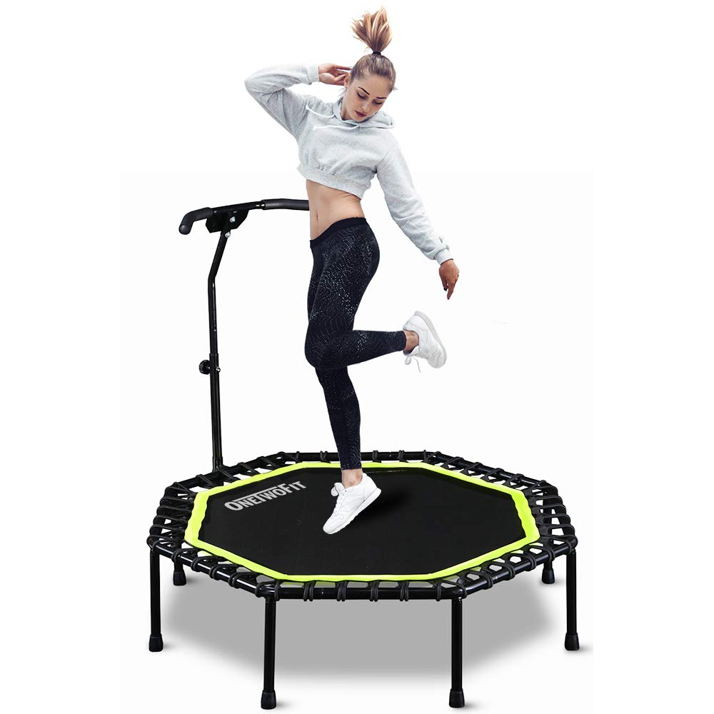 ONETWOFIT 106,7 cm/114,3 cm Rebounder-Trampolin für