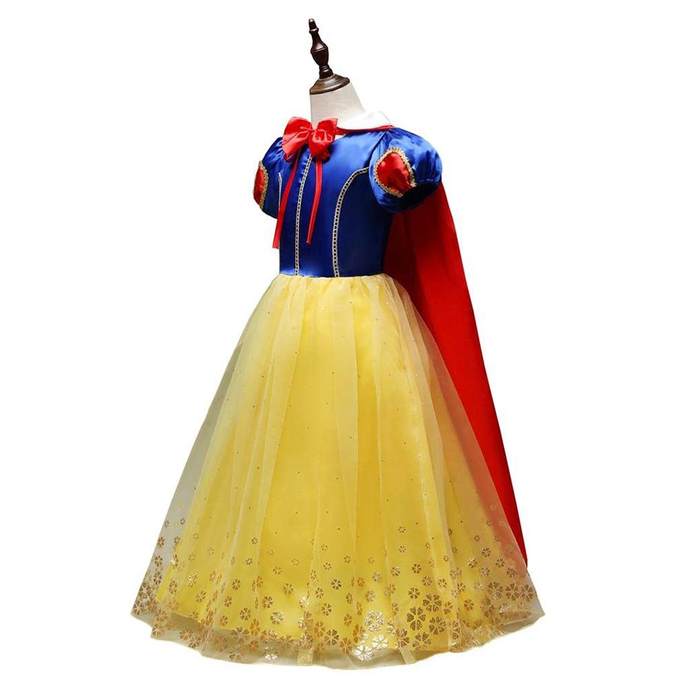 Dressy Daisy Toddler Little Girls' Princess Costume with Cape Fancy Dresses Up Halloween Party Size 3T 4T