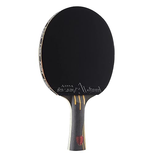 JOOLA Infinity Overdrive - Professional Performance Ping Pong Paddle with Carbon Kevlar Technology - Black Rubber on Both Sides