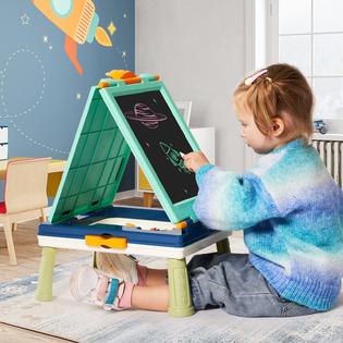 AyeKu Easel for Kids,Tabletop Easel for Toddler, Educational Toys Gifts for  3 4 5 6