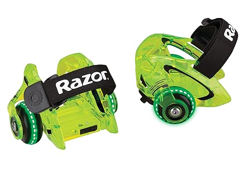 Razor&trade; Razor Jetts DLX Heel Wheels - Neon Green - FFP