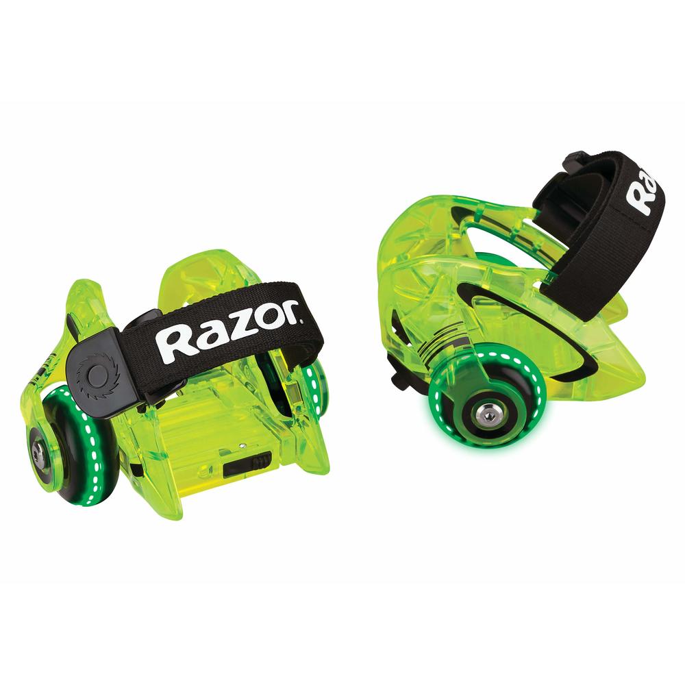 Razor™ Razor Jetts DLX Heel Wheels - Neon Green - FFP