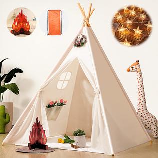 Sumbababy Kids Teepee Play Tent, Girls Boys, Gifts Playhouse for