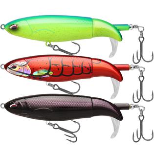 TRUSCEND Fishing Lures for Bass Trout Floating Rotating Tail Topwater  Whopper Swimbaits Bass Lures Freshwater Saltwater Bass Fis