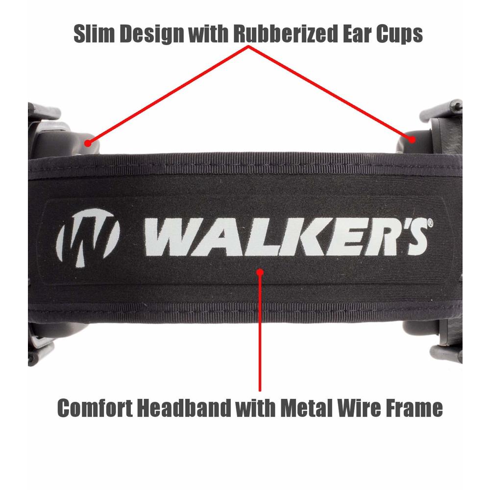 Walker's Game Ear Razor Passive - FDE - Come and Take It Rifle Logo, GWP-RSMPAS-FDE-CTIAR