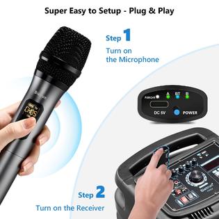 Bietrun TBASIN2-1125-44 Wireless Microphone with Bluetooth