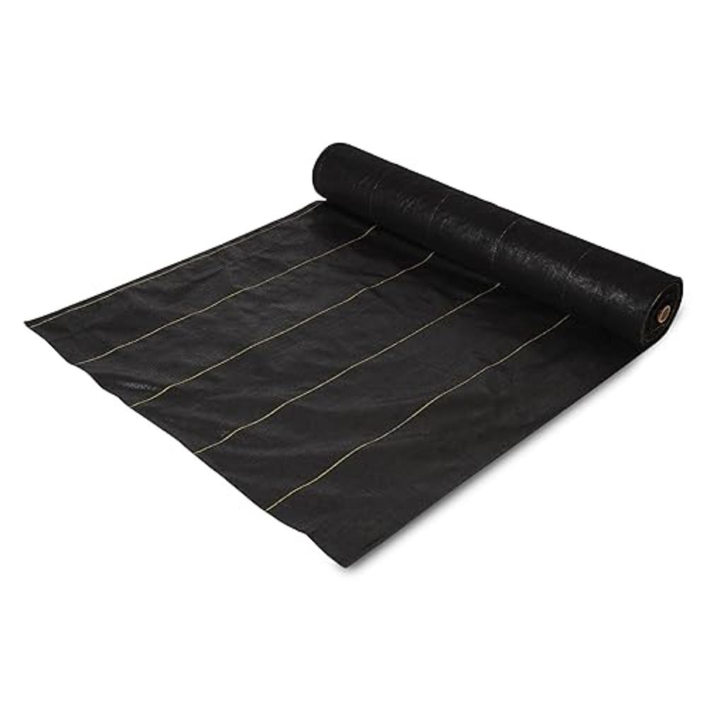 DeWitt P5 5 x 250 Feet Commercial and Home Garden Landscape Weed Block Barrier, Ideal as Fabric for Yards, Grounding Sheets, Fak