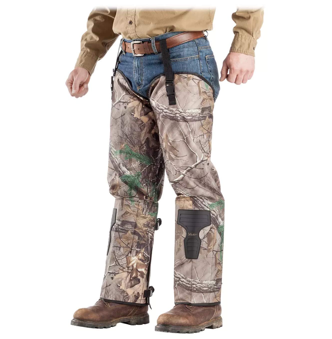 Everlast&reg; ForEverlast Snake Guard Chaps, Camouflage- Hunting Gear with Full Protection for Legs from Snake Bites & Briar Thorns & Brush