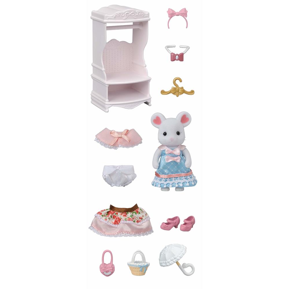 Calico Critters Fashion Playset, Town Girl Series - Sugar Sweet Collection